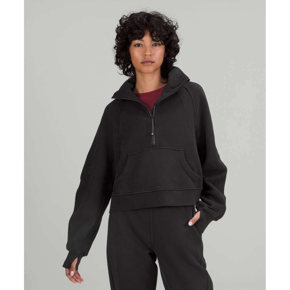 Lululemon Scuba Oversized Funnel-Neck Sweater – Size M/L – Black - Picture 2 of 8